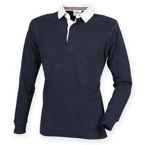 Front Row Mens  Rugby Shirt / Navy